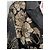 Giacca Kimono Kenzo in lana grigio scuro e oro Grigio antracite Gold hardware - vista 9