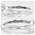 Anillo solitario Tiffany Setting de platino con diamante RBC de Tiffany & Co. Plata  - vista 6