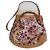 Dionysus Borsa a spalla Gucci BAMBOO FLORAL Bianco sporco