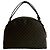 Céline Borsa Boston Celine Macadam Triomphe in pelle Marrone Nero - vista 4