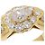 GRAFF Diamantring in Tropfenform Au750 Golden - Ansicht 4