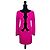 Emanuel Ungaro Ungaro Parallele Paris tailleur rosa in velluto vintage 1980s