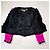 Emanuel Ungaro Ungaro Parallele Paris tailleur rosa in velluto vintage 1980s - vista 10