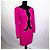 Emanuel Ungaro Ungaro Parallele Paris tailleur rosa in velluto vintage 1980s - vista 4