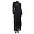 Ulla Johnson Vestido de punto de cuello alto en mezcla de alpaca negra - talla S Negro