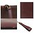 Clutch in pelle bordeaux Gucci Bordò - vista 4