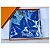Hermès Carré 90 Jaguar Quetzal Sciarpa di seta blu - vista 5