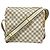 Borsa a Spalla Naviglio Damier Azur Louis Vuitton Bianco