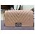 Chanel Medium Boy Flap Tasche aus gealtertem, gestepptem rosa Leder mit Kette Pink - Ansicht 2