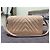 Chanel Medium Boy Flap Tasche aus gealtertem, gestepptem rosa Leder mit Kette Pink - Ansicht 3