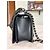 Borsa Boy Flap Media in Pelle Matelassé Nera Aged con Catena di Chanel Nero - vista 6