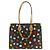 Louis Vuitton OnTheGo Tote Yayoi Kusama Gemalte Punkte Monogramm Canvas MM Mehrfarben
