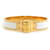 Bracelet/Bangle Charnière PM Hermès Blanc Doré  - vue 1