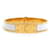 Bracelet/Bangle Charnière PM Hermès Blanc Doré  - vue 3