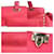 Sac à main/épaule en cuir rose Valentino Garavani  - vue 4