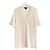 Top de punto de seda Louis Vuitton Resort 2017 Crema