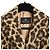 Etro 2021 Leopardjacke FR38 Kunstfell Wolllanger Mantel UK10 US8 Leopardenprint - Ansicht 2
