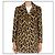 Etro 2021 Leopardjacke FR38 Kunstfell Wolllanger Mantel UK10 US8 Leopardenprint - Ansicht 6