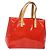 LOUIS VUITTON Monogram Vernis Reade PM Borsa a Mano Rossa M91088 LV Auth ep10876 Rosso