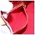 LOUIS VUITTON Monogram Vernis Reade PM Borsa a Mano Rossa M91088 LV Auth ep10876 Rosso - vista 22