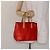 LOUIS VUITTON Monogram Vernis Reade PM Borsa a Mano Rossa M91088 LV Auth ep10876 Rosso - vista 23