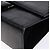 Borsa a Spalla Gancini in Pelle Nera e Argento di Salvatore Ferragamo Auth BA5258 Nero - vista 11