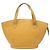 LOUIS VUITTON Borsa a Mano Epi Saint Jacques Gialla M52279 LV Auth BA5170 Giallo - vista 13