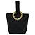 Céline Celine Tasche Nylon Schwarz Gold Auth 140367 Golden - Ansicht 2