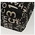 CHANEL Borsa a Spalla Bysy Line in Tela Nera Argento CC Auth 140489 Nero - vista 13