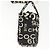 CHANEL Borsa a Spalla Bysy Line in Tela Nera Argento CC Auth 140489 Nero - vista 21