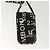 CHANEL Borsa a Spalla Bysy Line in Tela Nera Argento CC Auth 140489 Nero - vista 22