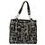 CHANEL Borsa a Spalla Bysy Line in Tela Nera Argento CC Auth 140489 Nero - vista 3