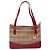 Borsa Tote Nova Check Burberry Canvas Beige Oro Auth 140196 D'oro - vista 2