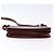Cartier Bolso de Hombro Must Line de Cuero Burdeos y Oro Auth gh540 Dorado - vista 9