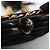 CHANEL Borsa in Vita Matelassé Satin Nero Oro CC Auth 141135V D'oro - vista 17
