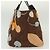 Borsa a mano Miu Miu in tela marrone Auth BA5216 - vista 4