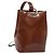 Borsa a Spalla CARTIER Smalto Marrone Argento Auth 140103