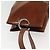 Borsa a Spalla CARTIER Smalto Marrone Argento Auth 140103 - vista 6