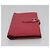 Hermès Portafoglio HERMES Pelle Rossa Argento Auth 142361 Rosso - vista 5