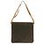 Céline Borsa a spalla in tela Macadam C di CELINE in suede marrone e oro Auth 139556 D'oro - vista 3