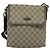 Borsa a spalla GG Supreme in PVC beige e argento di GUCCI 223666 Auth ep10605 - vista 2