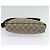 Borsa a spalla GG Supreme in PVC beige e argento di GUCCI 223666 Auth ep10605 - vista 9