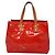 LOUIS VUITTON Monogram Vernis Reade PM Sac à main Rouge M91088 LV Auth bs29030 - vue 13