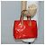 LOUIS VUITTON Monogram Vernis Reade PM Sac à main Rouge M91088 LV Auth bs29030 - vue 21