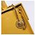 Borsa a mano Gianni Versace in pelle giallo oro Auth BA5349 D'oro - vista 16