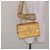 Borsa a mano Gianni Versace in pelle giallo oro Auth BA5349 D'oro - vista 23