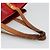 LOUIS VUITTON Monogram Vernis Reade MM Borsa a Mano Rossa M91086 LV Auth 140955 Rosso - vista 7