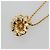 Collana Christian Dior in metallo dorato Auth bs29172 D'oro - vista 2