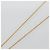 Collana Christian Dior in metallo dorato Auth bs29172 D'oro - vista 9