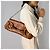 Gucci Borsa a spalla in pelle piccola Horsebit 1955 marrone - vista 2